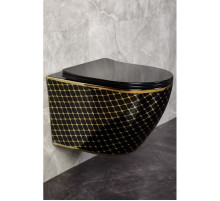 Подвесной унитаз Firenze-Black Z19-17B Zandini