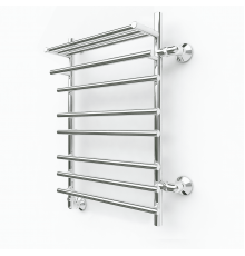 Водяной полотенцесушитель Эрато A24 600х400 (с верхней полкой и правым боковым подключением)