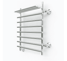 Водяной полотенцесушитель Эрато A33 1200х600 (с верхней полкой и правым боковым подключением)