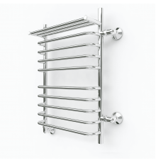 Водяной полотенцесушитель Эрато A16 700х600 (с верхней полкой и правым боковым подключением)
