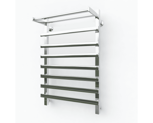 Заказать Водяной полотенцесушитель Эрато Квадрат 33 1000х400 (с верхней полкой) в магазине сантехники Santeh-Crystal.ru