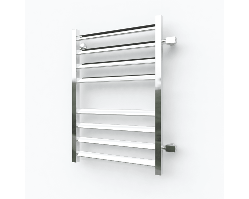 Купить Водяной полотенцесушитель Эрато Квадрат 22 1000х400 (с боковым подключением) в магазине сантехники Santeh-Crystal.ru