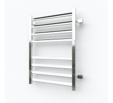 Водяной полотенцесушитель Эрато Квадрат 22 1000х500 (с боковым подключением)