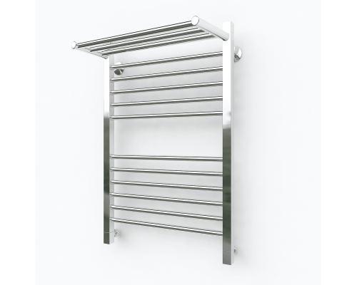Приобрести Водяной полотенцесушитель Эрато Квадрат 2 1000х400 (с верхней полкой) в магазине сантехники Santeh-Crystal.ru