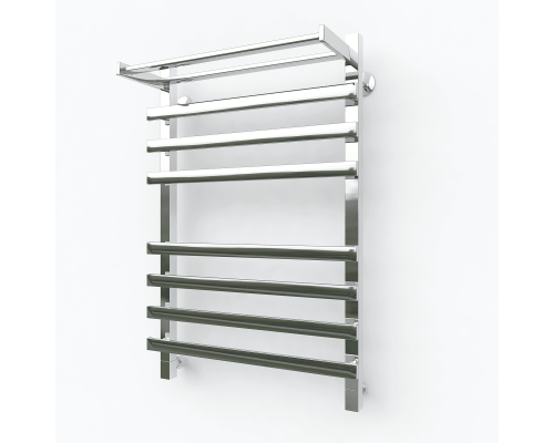 Заказать Водяной полотенцесушитель Эрато Квадрат 1 800х500 (с верхней полкой) в магазине сантехники Santeh-Crystal.ru