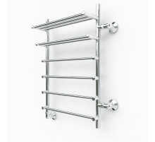 Водяной полотенцесушитель Эрато A15 Прямая 1200х500 (с верхней полкой и правым боковым подключением)