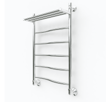 Водяной полотенцесушитель Эрато A5 800х600 (с верхней полкой)