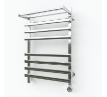 Электрический полотенцесушитель Эрато Квадрат NEXT 1 с верхней полкой 600х600