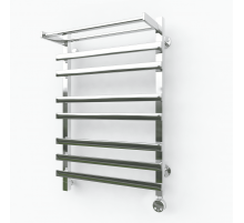 Электрический полотенцесушитель Эрато Квадрат NEXT 3 с верхней полкой 800х600