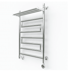 Электрический полотенцесушитель Эрато A1 с верхней полкой 700х500