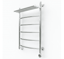 Электрический полотенцесушитель Эрато A2 с верхней полкой 700х500