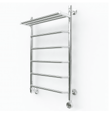Электрический полотенцесушитель Эрато A3 с верхней полкой 600х500