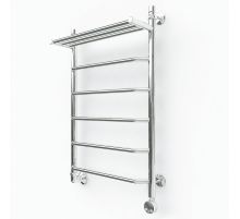 Электрический полотенцесушитель Эрато A3 с верхней полкой 700х600