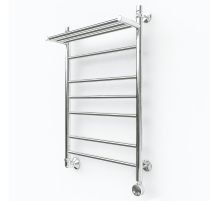 Электрический полотенцесушитель Эрато A6 с верхней полкой 700х400