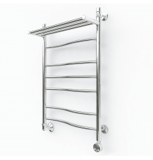 Электрический полотенцесушитель Эрато A8 с верхней полкой 600х400