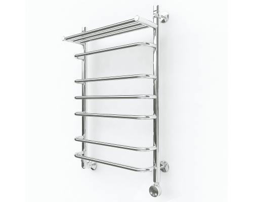 Приобрести Электрический полотенцесушитель Эрато A9 с верхней полкой 1200х400 в магазине сантехники Santeh-Crystal.ru