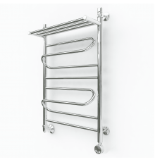 Электрический полотенцесушитель Эрато A10 с верхней полкой 1200х400