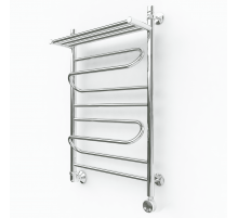 Электрический полотенцесушитель Эрато A10 с верхней полкой 1200х500