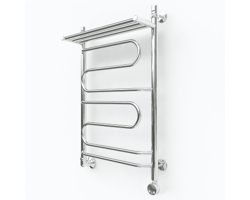 Приобрести Электрический полотенцесушитель Эрато A11 с верхней полкой 1000х600 в магазине сантехники Santeh-Crystal.ru