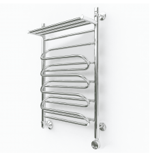 Электрический полотенцесушитель Эрато A12 с верхней полкой 700х500
