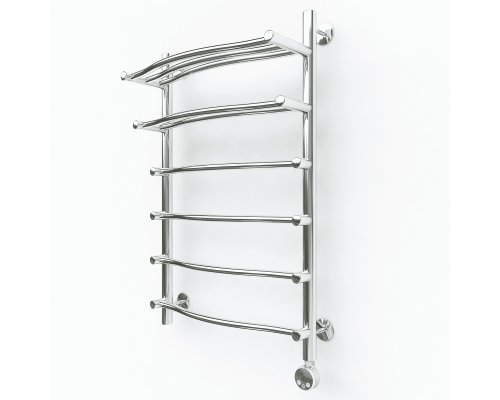 Купить Электрический полотенцесушитель Эрато A15 Дуга с верхней полкой 1000х500 в магазине сантехники Santeh-Crystal.ru