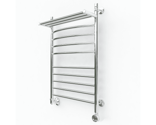 Купить Электрический полотенцесушитель Эрато A17 с верхней полкой 800х500 в магазине сантехники Santeh-Crystal.ru