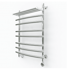 Электрический полотенцесушитель Эрато A22 с верхней полкой 600х500