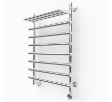 Электрический полотенцесушитель Эрато A33 с верхней полкой 700х600