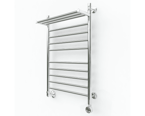 Купить Электрический полотенцесушитель Эрато A34 с верхней полкой 1000х500 в магазине сантехники Santeh-Crystal.ru