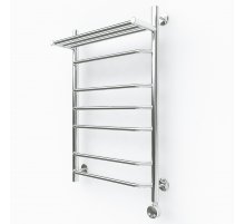 Электрический полотенцесушитель Эрато A35 с верхней полкой 700х400