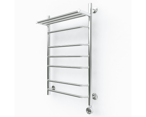 Заказать Электрический полотенцесушитель Эрато A35 с верхней полкой 700х400 в магазине сантехники Santeh-Crystal.ru