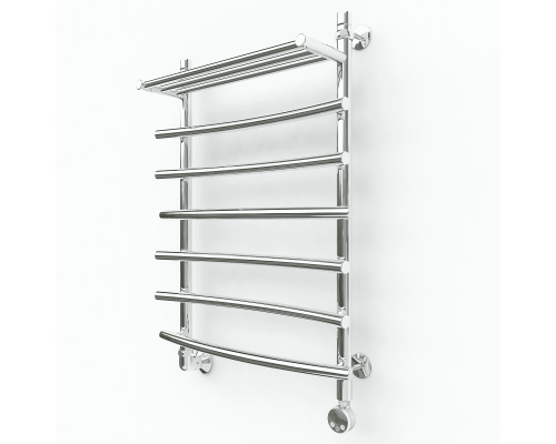 Заказать Электрический полотенцесушитель Эрато A37 с верхней полкой 800х600 в магазине сантехники Santeh-Crystal.ru