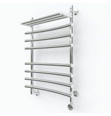 Электрический полотенцесушитель Эрато A38 с верхней полкой 700х500