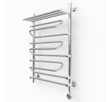 Электрический полотенцесушитель Эрато A42 с верхней полкой 600х500