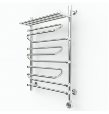Электрический полотенцесушитель Эрато A42 с верхней полкой 1000х400