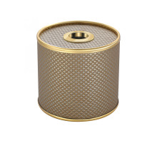 Салфетница Geralis S-RBG Ромб темная, кант золото