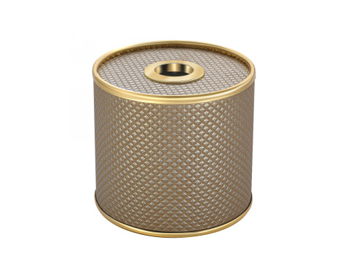 Салфетница Geralis S-RBG Ромб темная, кант золото