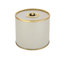 Салфетница Geralis S-RWG Ромб светлая, кант золото