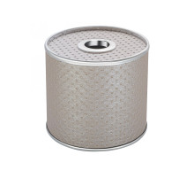 Салфетница Geralis S-PLH PUNTO бежевая, кант хром