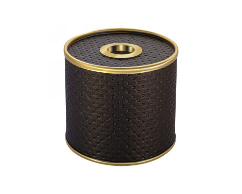 Салфетница Geralis S-PCG PUNTO шоколад, кант золото