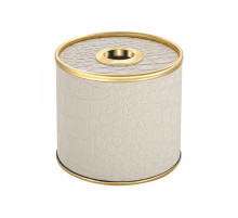 Салфетница Geralis S-KLG CROCO бежевый, кант золото