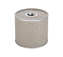 Салфетница Geralis S-FLH FLOWER бежевая, кант хром