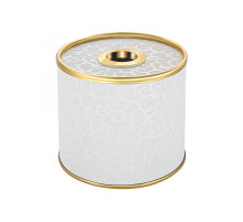 Салфетница Geralis S-FWG FLOWER белая, кант золото