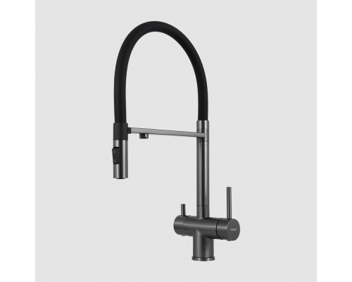 Смеситель для кухни Höffger Liza 500 Black
