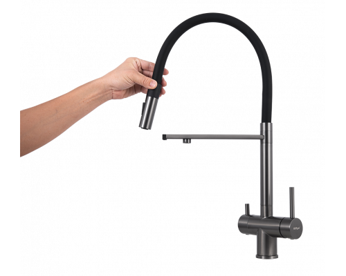 Смеситель для кухни Höffger Liza 500 Black