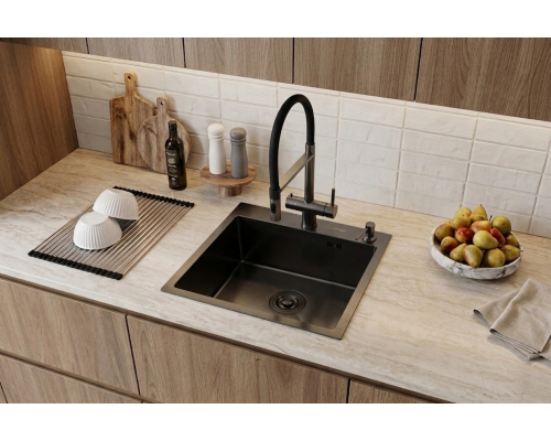 Смеситель для кухни Höffger Liza 500 Black
