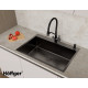 Мойка для кухни Höffger 7550 Black (Чёрная)