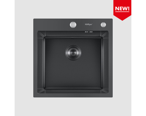 Мойка для кухни Höffger 5050T Black (Чёрная)