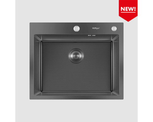 Мойка для кухни Höffger 6050T Black (Чёрная)