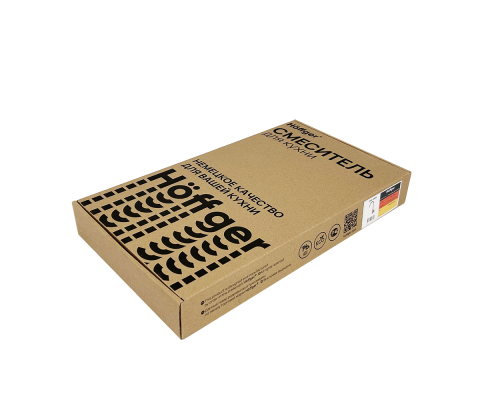Смеситель для кухни Hoffger 385 Gold